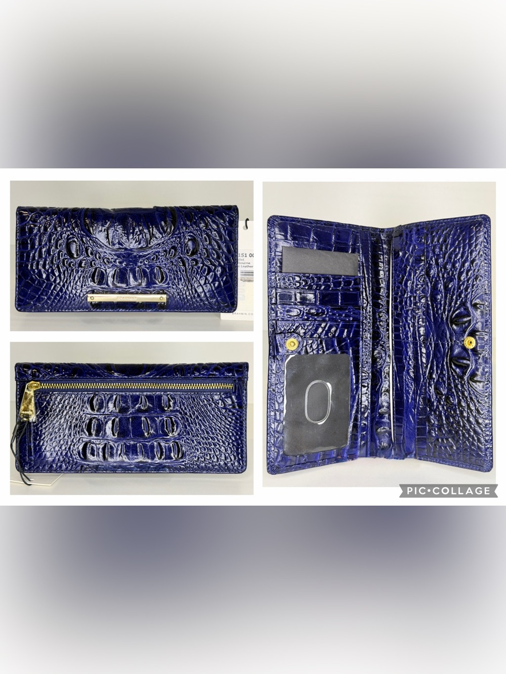 Brahmin NWT Ink Ady Wallet - Original Colorway Release
